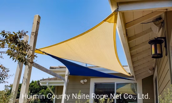 Custom PE Premium Quality Waterproof Outdoor Sun Shade Sails and Patio Shade Sails