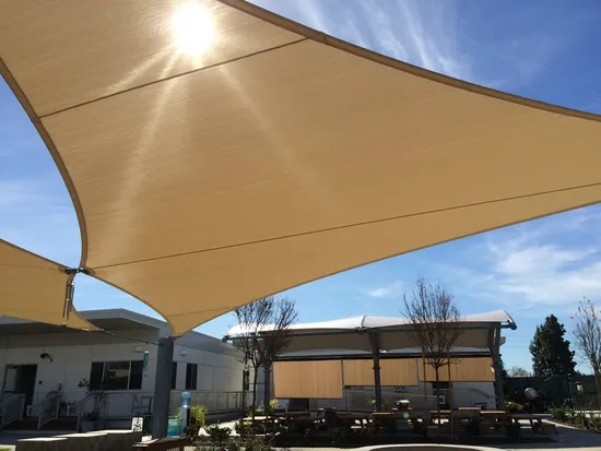 Custom PE Premium Quality Waterproof Outdoor Sun Shade Sails and Patio Shade Sails